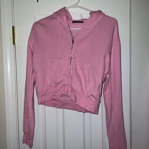 Brandy Melville Cropped Hoodie